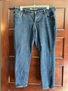 Old Navy Women's Dark Blue Bootcut Jeans